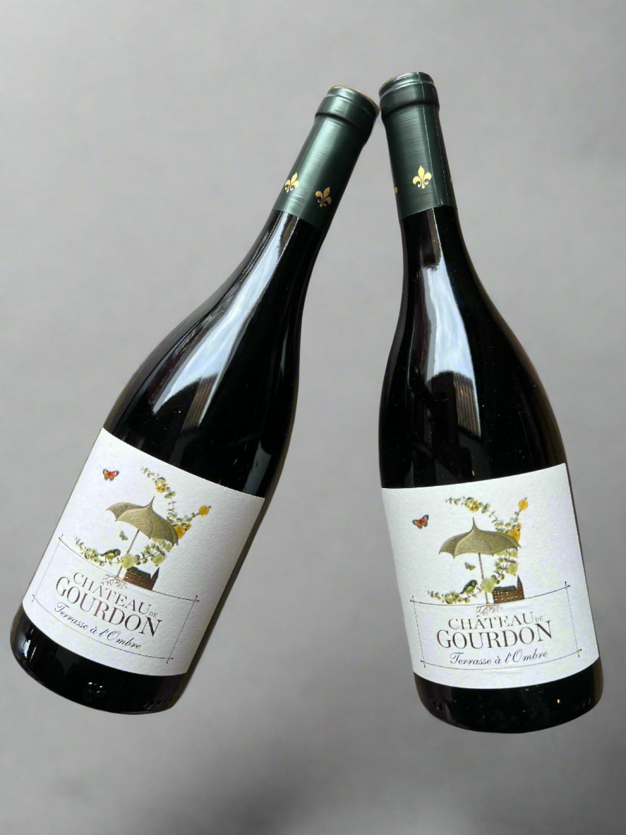 Chateau de Gourdon Terrasse a l`Ombre rouge 2022