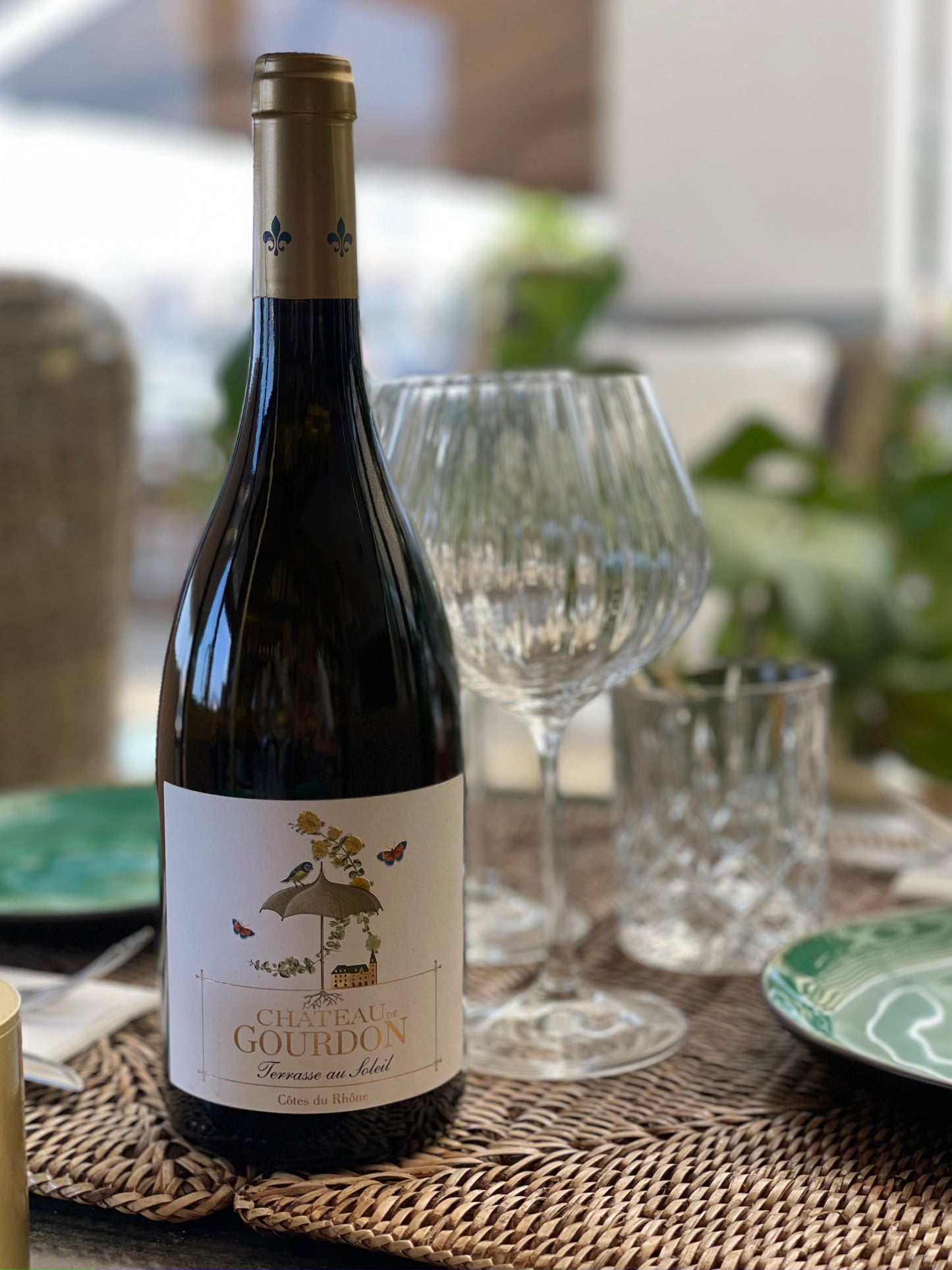 Le Château de Gourdon Terrasse au Soleil Côtes du Rhône Blanc 2023
