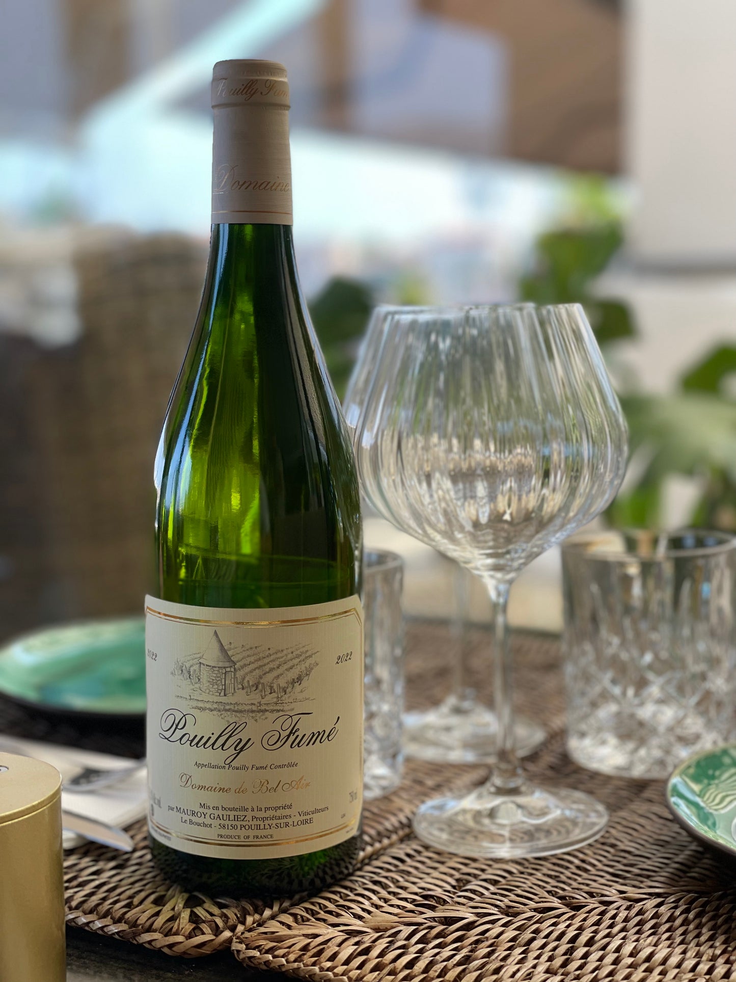 Pouilly Fumé Domaine de Bel Air La vallée de la Loire 2022